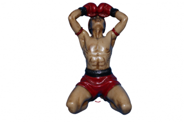Muay Thai Figur rot 20,5cm